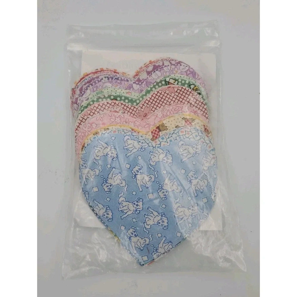 Keepsake Quilting Die-Cut 1930s Heart Collection #3578